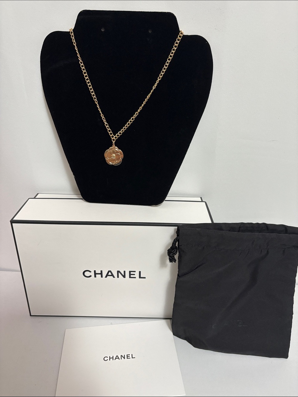 Chanel Charm on Gold Necklace ⭐️✨